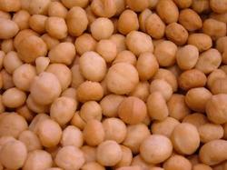 Macadamia's gebrand gezouten