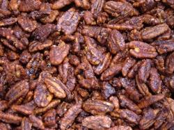 Pecannoten gesuikerd